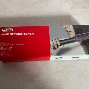 Tymo Black and Purple Hair Straightener